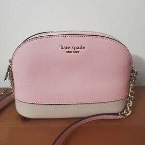 Kate Spade Light Pink Crossbody Bag and Card Case